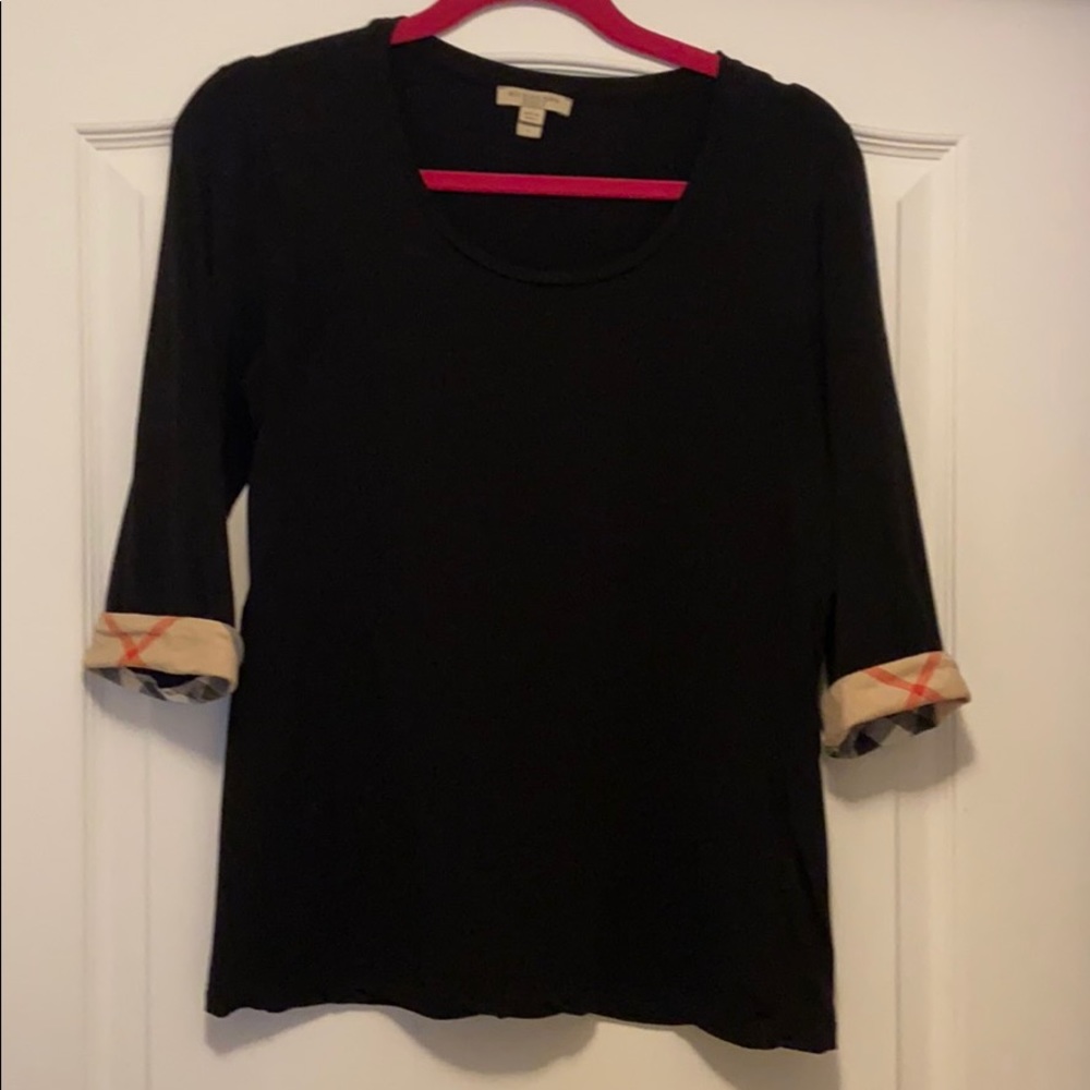 Burberry 3/4 Sleeve top